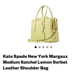 LAST CHANCE - Kate Spade Medium Margaux Purse & Wallet in Lemon Sorbet